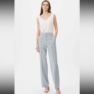 Tailored by Rebecca Taylor linen straight dress pants sz 6